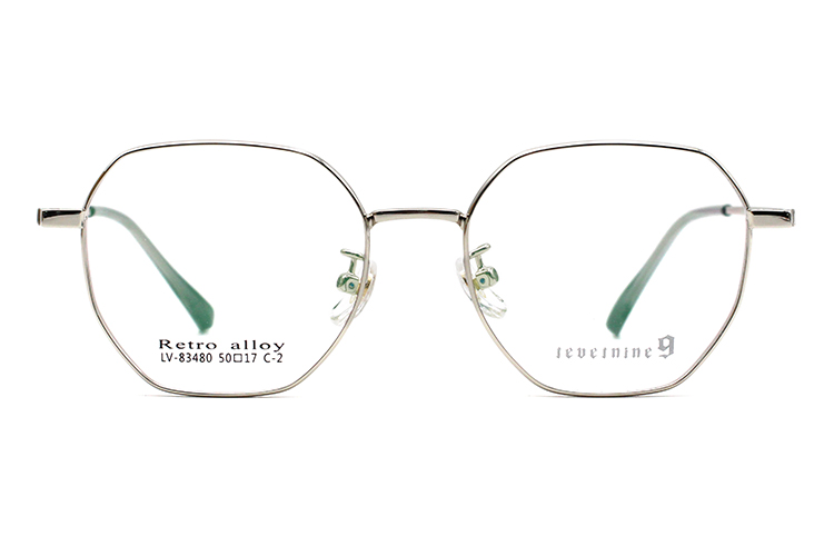 Montures de lunettes en métal en gros 83480