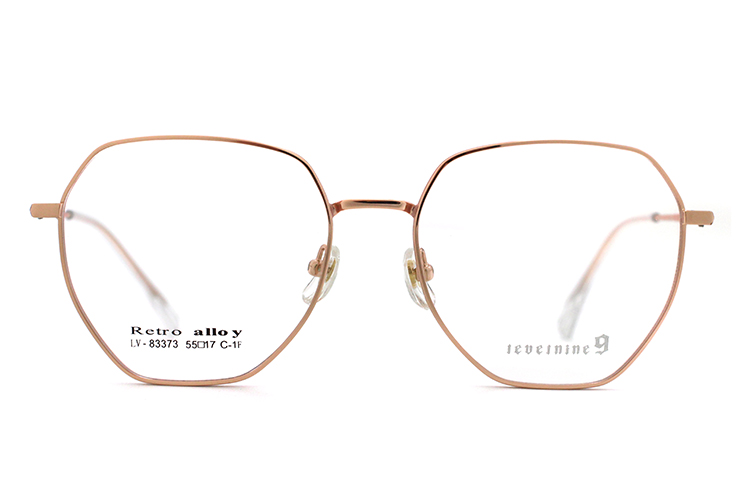 Montures de lunettes en métal en gros 83373