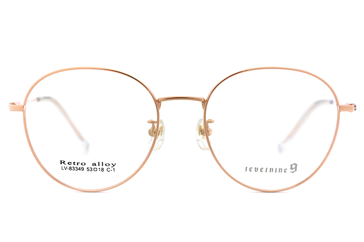 Montures de lunettes en métal en gros 83349