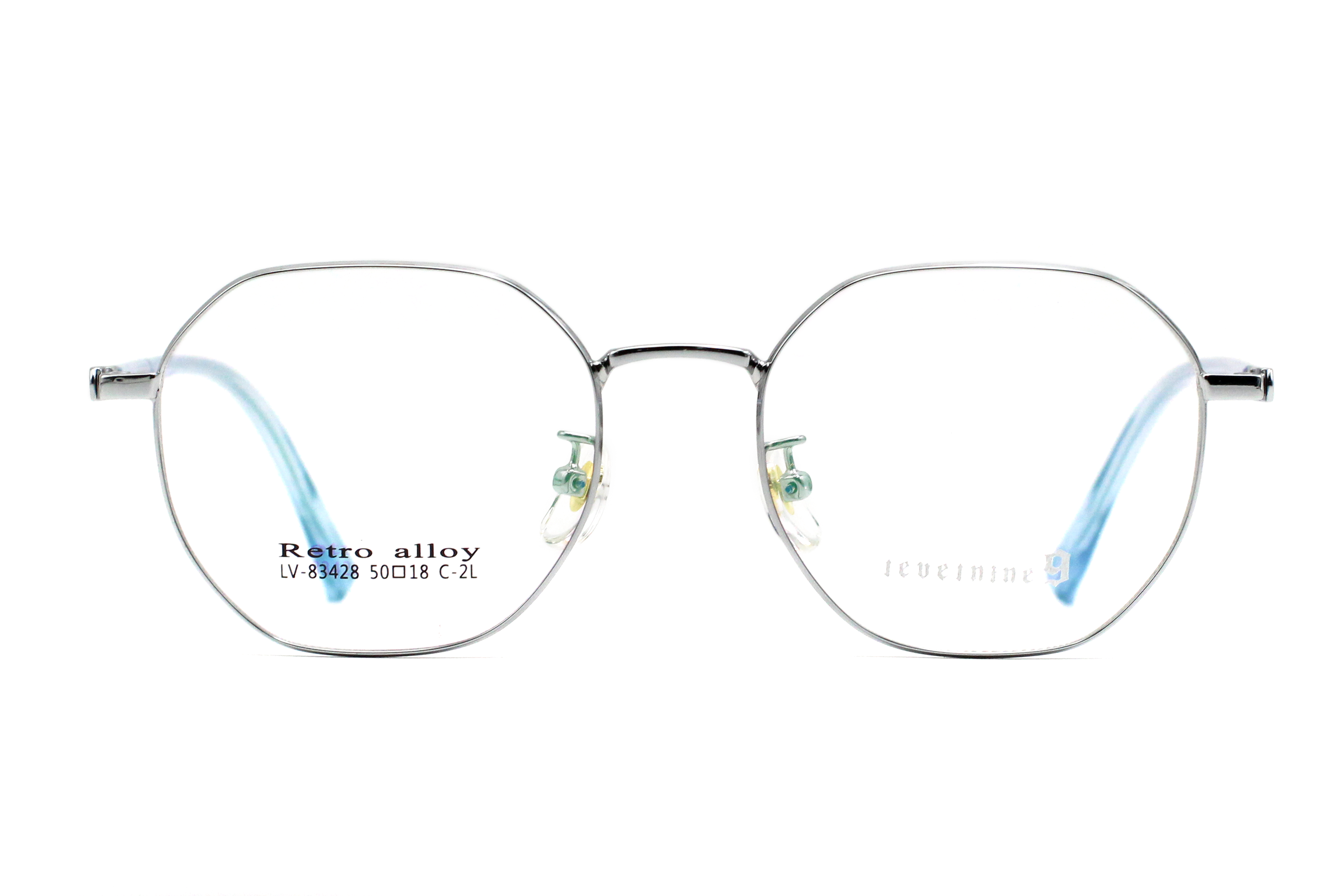 Montures de lunettes en métal en gros 83428