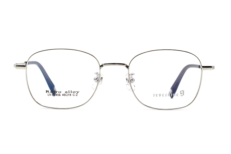 Montures de lunettes en métal en gros 83456