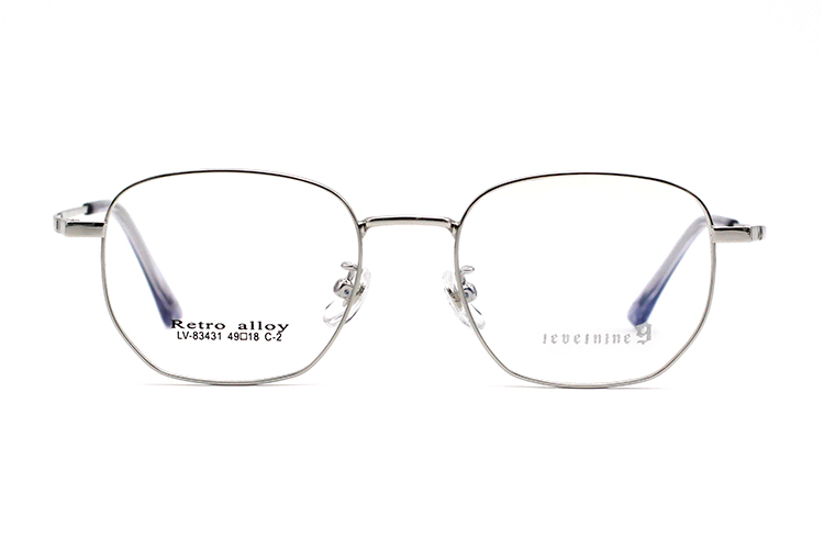 Montures de lunettes en métal en gros 83431