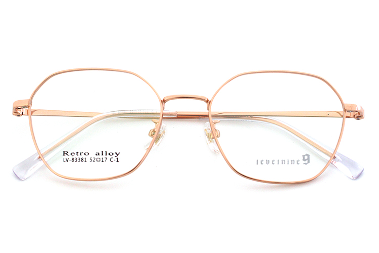 Montures Optiques R&eacute;tro - Or
