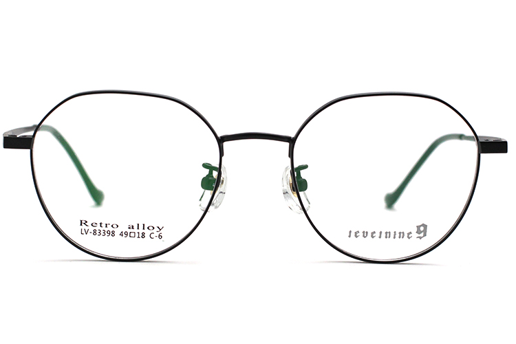 Montures de lunettes en métal en gros 83398