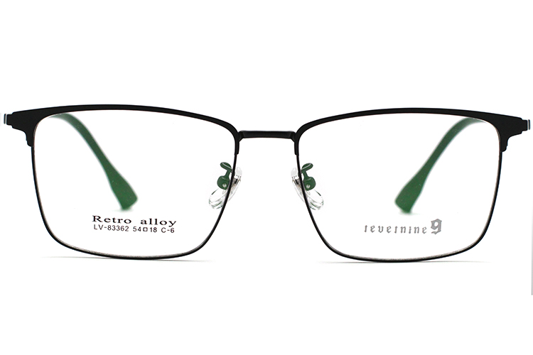 Montures de lunettes en métal en gros 83362