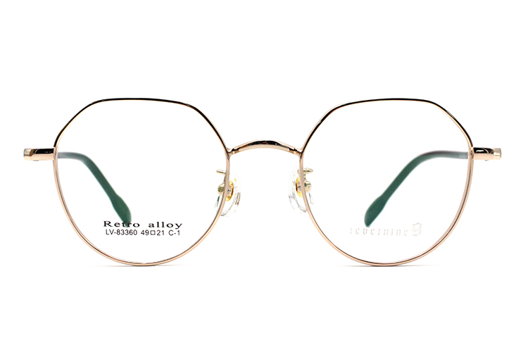 Montures de lunettes en métal, vente en gros, 83360