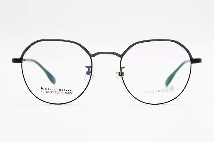 Montures de lunettes en métal en gros 83303