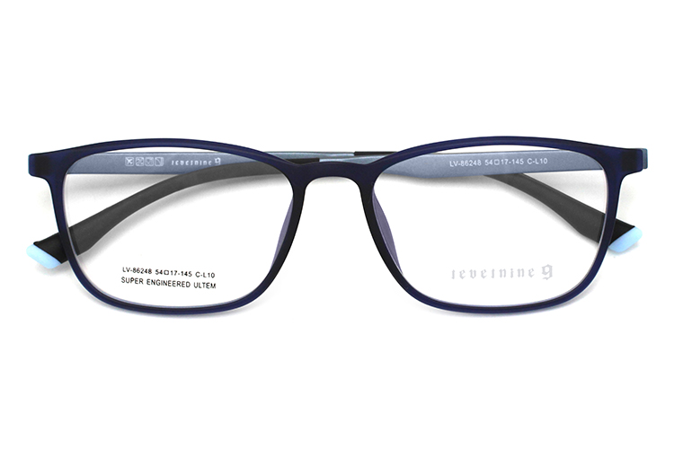 Nouvelles lunettes - Bleu