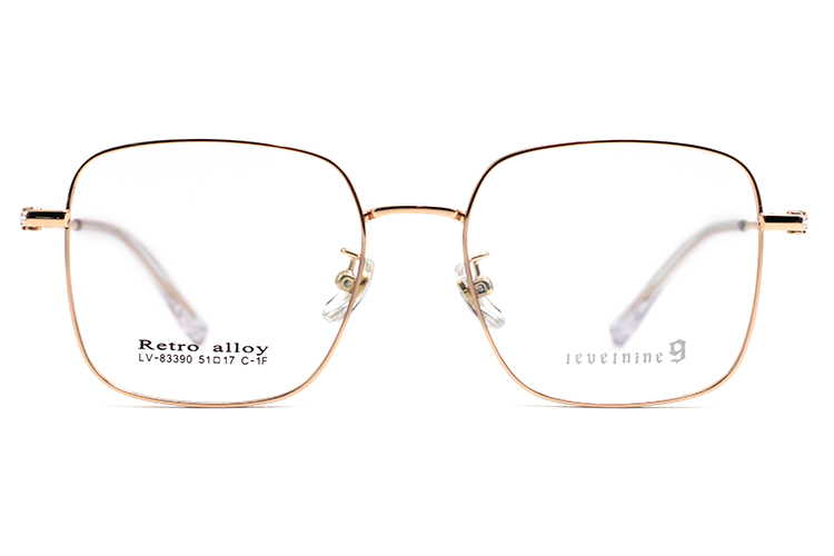 Montures de lunettes en métal en gros 83390