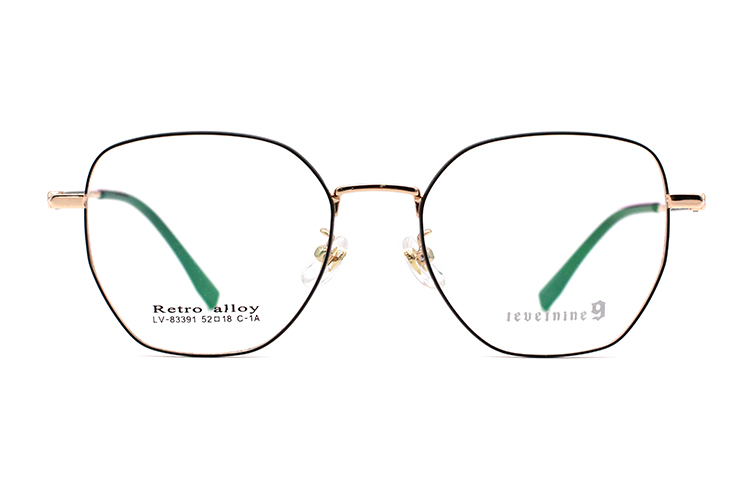 Montures de lunettes en métal en gros 83391