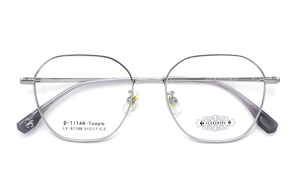 Monture de lunettes en titane en gros 87108