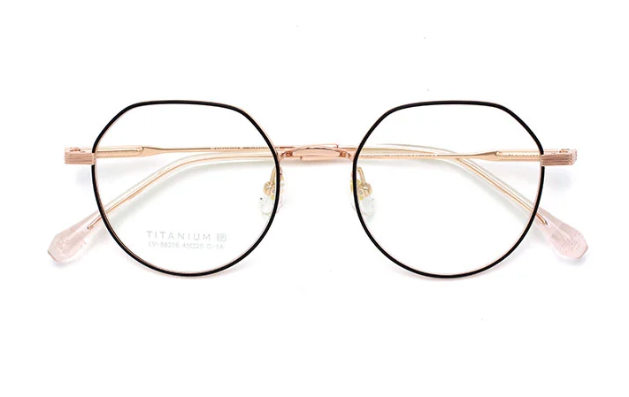 Montures de lunettes en titane en gros 88206