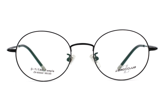 Montures de lunettes en titane en gros 65022