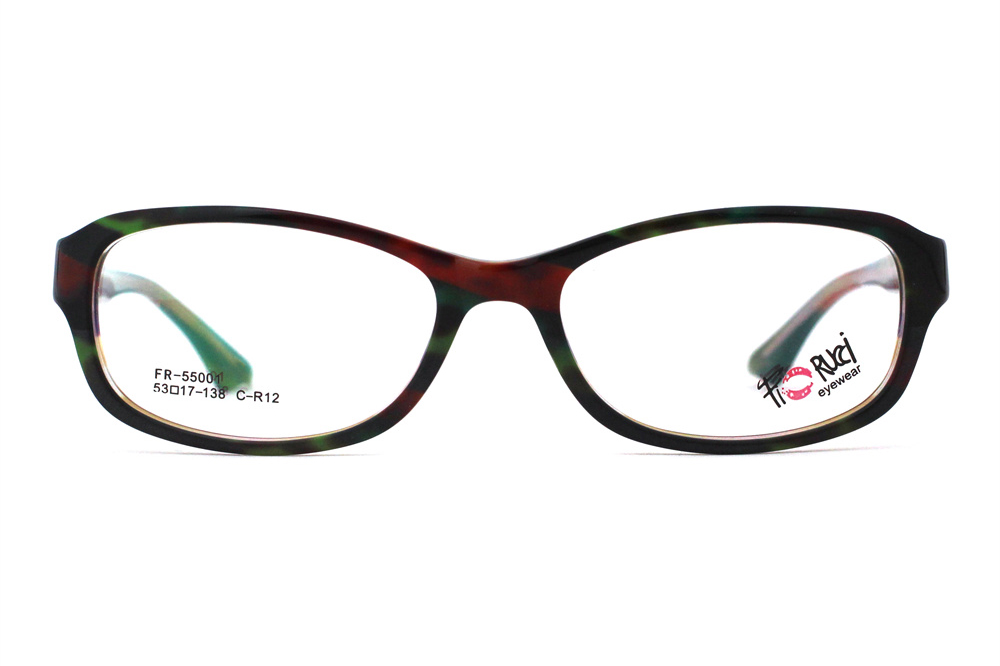 Montures de lunettes en acétate en gros 55001