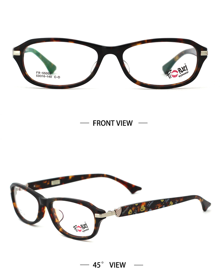 monture de lunettes en ac&eacute;tate SKU-D 