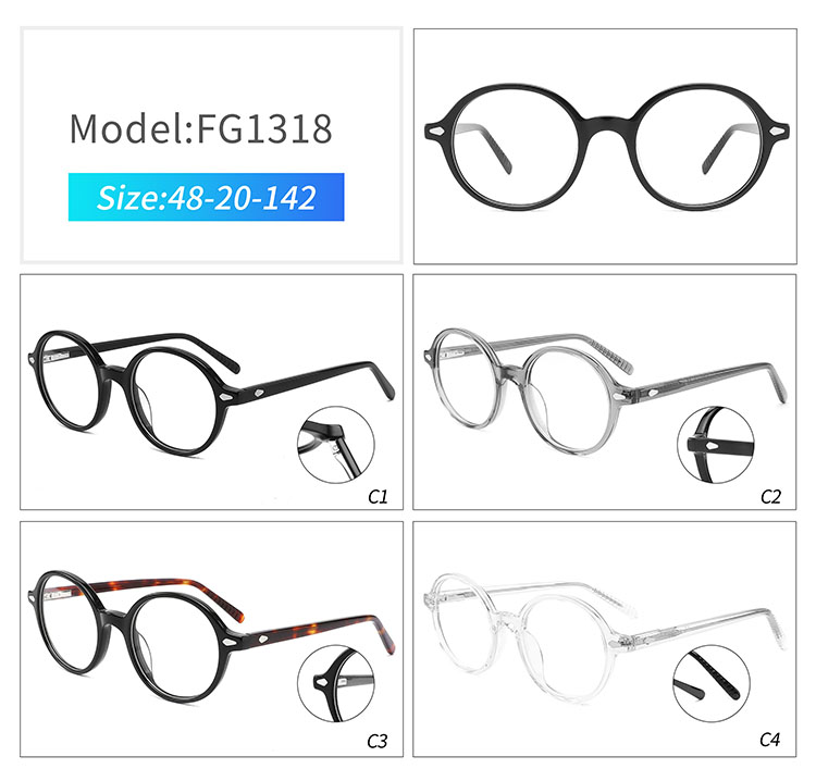 FG1318 - montures en ac&eacute;tate de cellulose