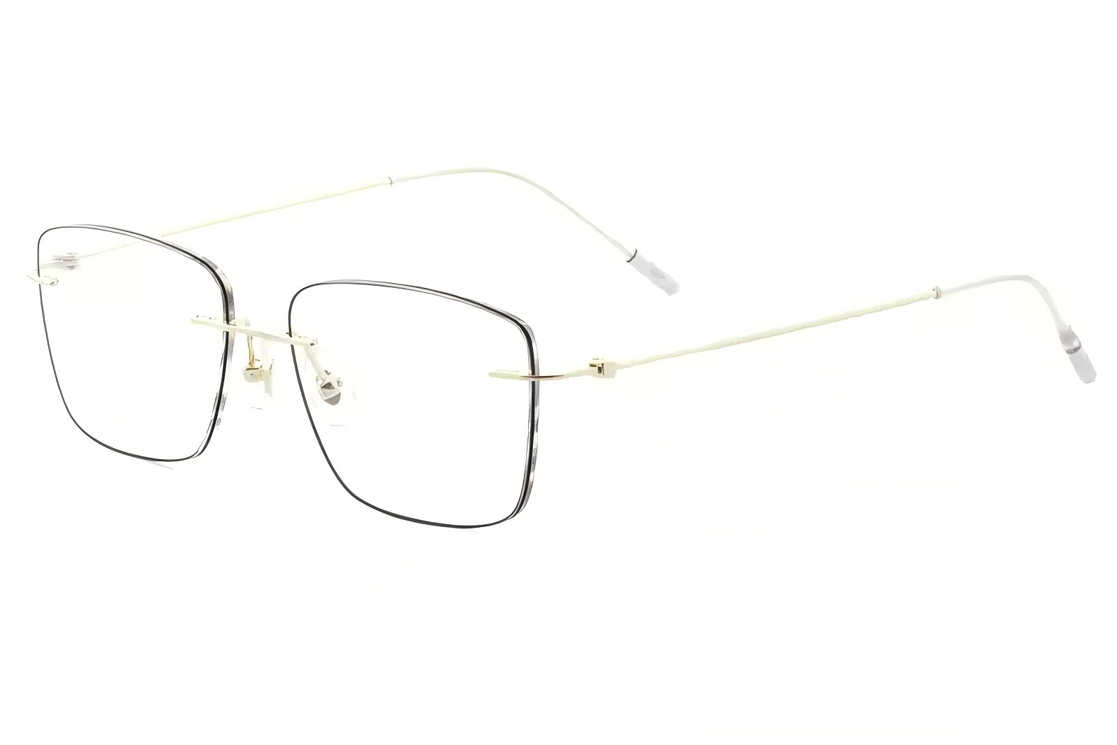 Lunettes classiques sans monture &agrave; monture fine