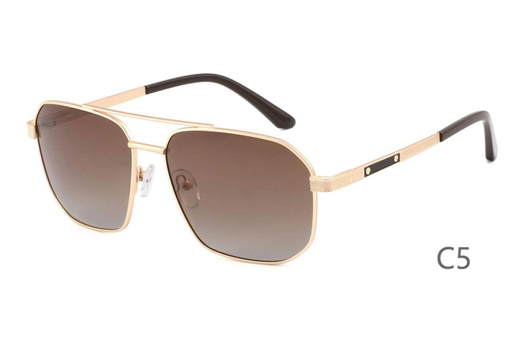 Lunettes de soleil en métal-6284