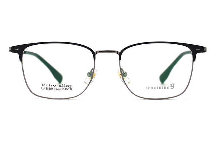 Montures de lunettes en métal en gros S83541