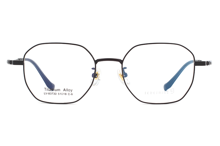 Montures de lunettes en métal en gros 83730