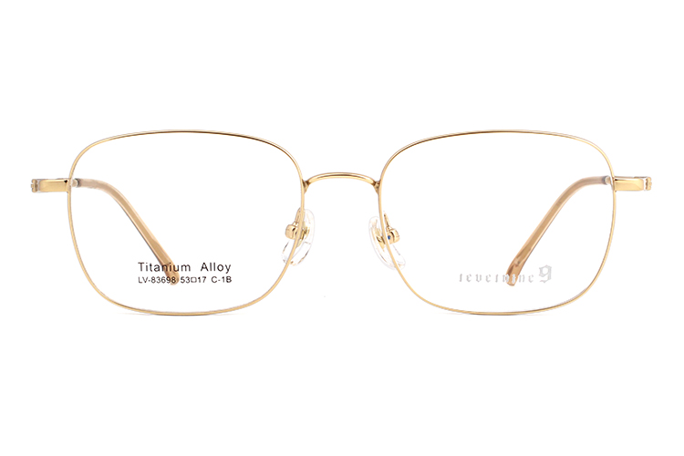 Montures de lunettes en métal en gros 83698