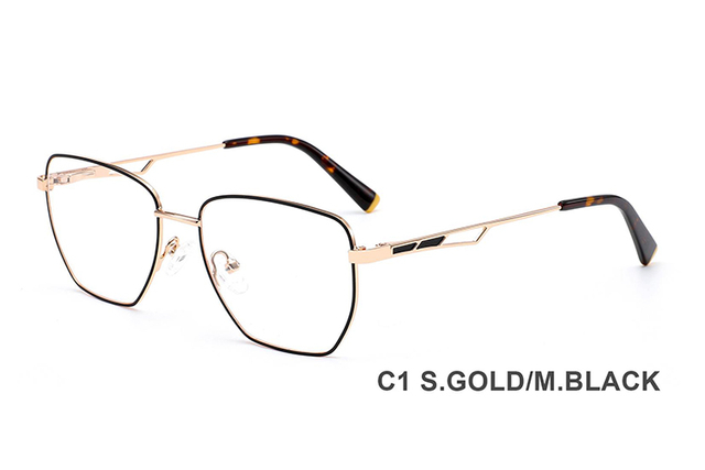 Montures de lunettes en métal en gros H8337A