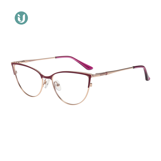Montures de lunettes en métal en gros LM1005