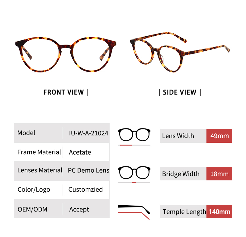 Lunettes en ac&eacute;tate_detials