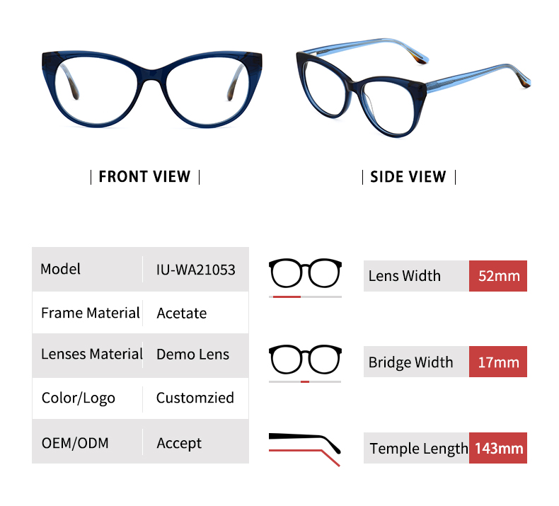 Montures de lunettes en ac&eacute;tate_detials