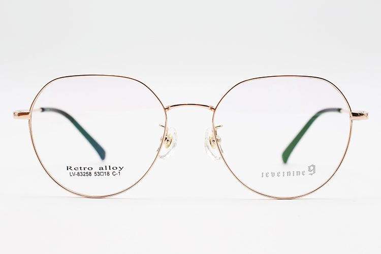 Montures de lunettes en métal en gros 83258