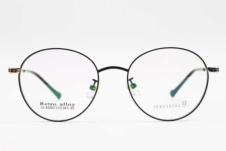 Montures de lunettes en métal en gros 83263