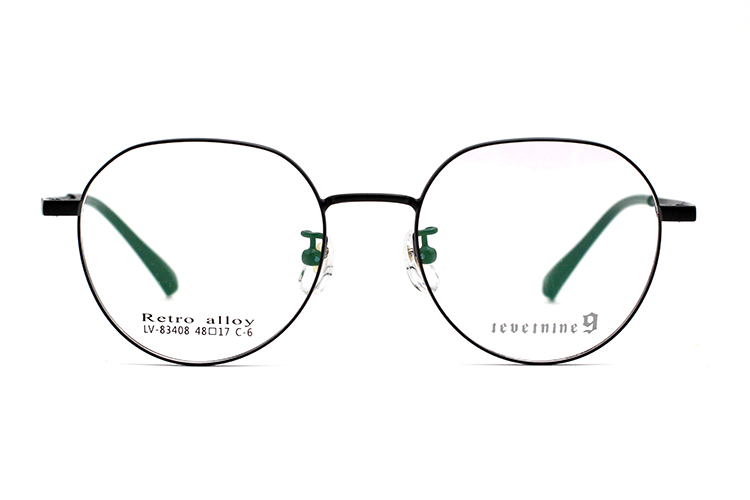 Montures de lunettes en métal en gros 83408