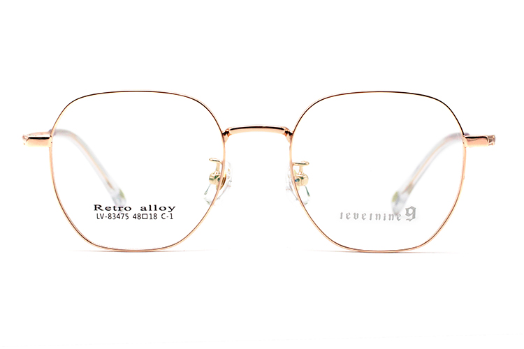 Montures de lunettes en métal en gros 83475