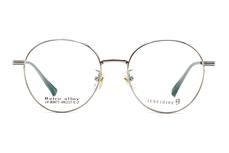 Montures de lunettes en métal en gros 83477