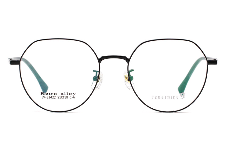 Montures de lunettes en métal en gros 83422