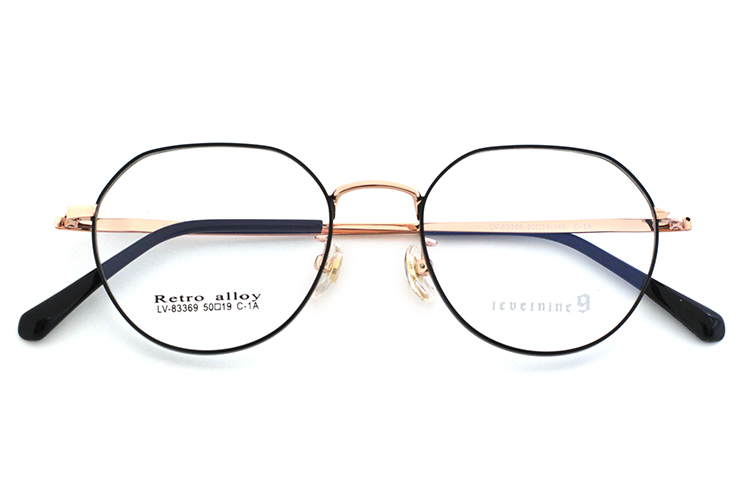 Lunettes populaires - Noir et Or