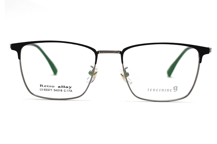 Montures de lunettes en métal en gros 83377