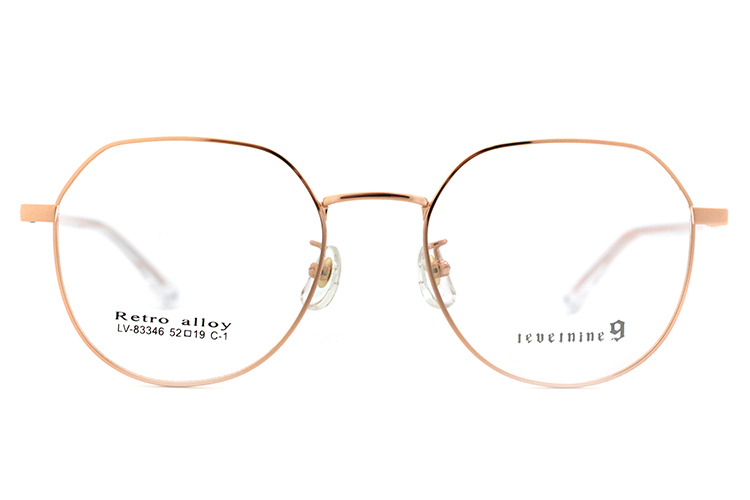 Montures de lunettes en métal en gros 83346