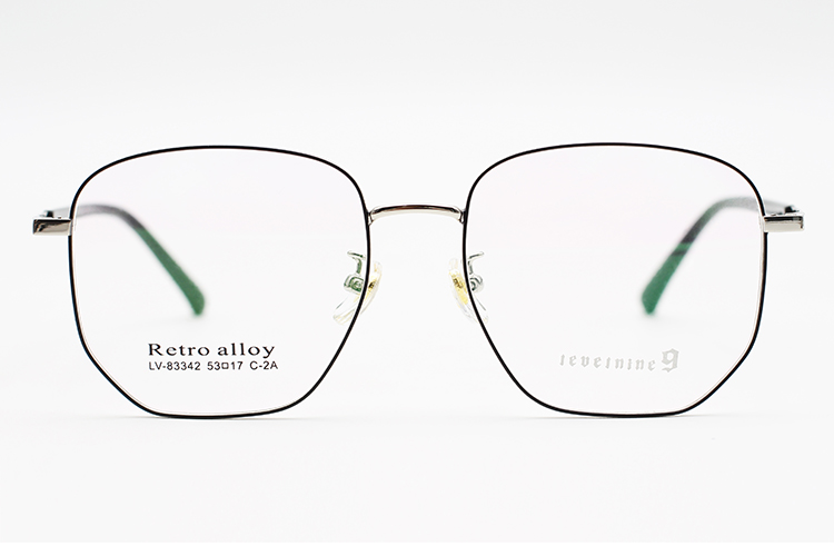 Montures de lunettes en métal en gros 83342