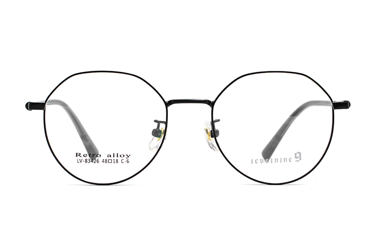 Montures de lunettes en métal en gros 83426