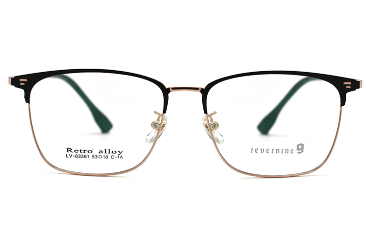 Montures de lunettes en métal en gros 83361