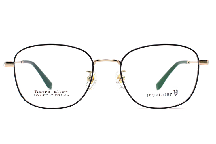 Montures de lunettes en métal en gros 83242