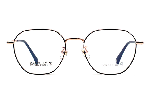 Montures de lunettes en métal en gros 83466