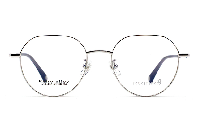 Montures optiques en métal en gros 83467