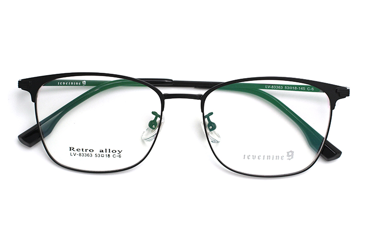 Lunettes rectangulaires - Noir