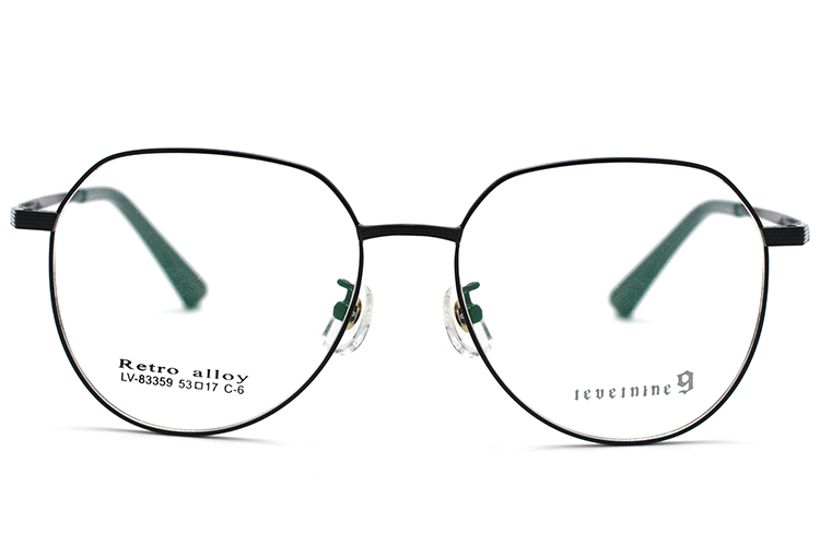 Montures de lunettes en métal en gros 83359