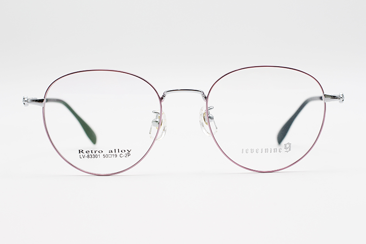 Montures de lunettes en métal en gros 83301