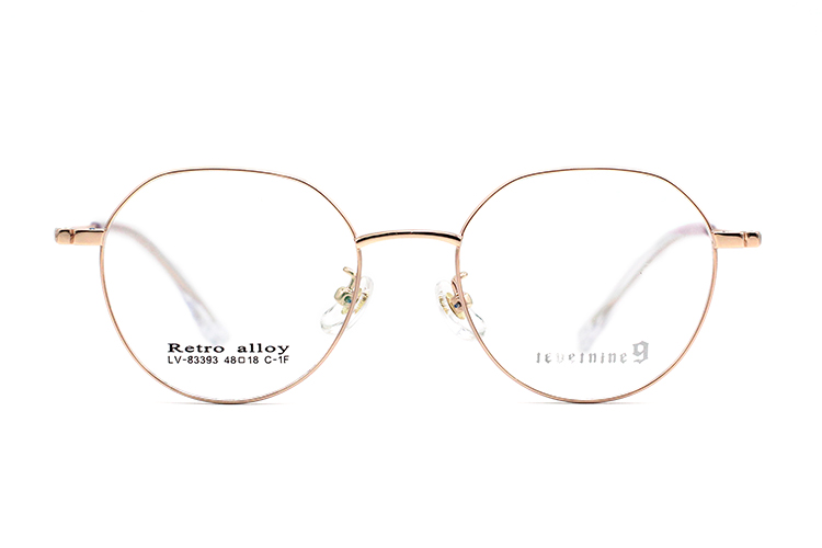 Montures de lunettes en métal en gros 83393