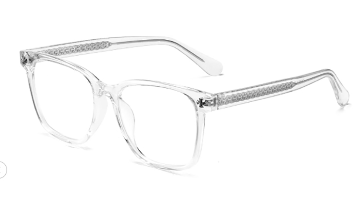 Montures de lunettes carr&eacute;es en ac&eacute;tate