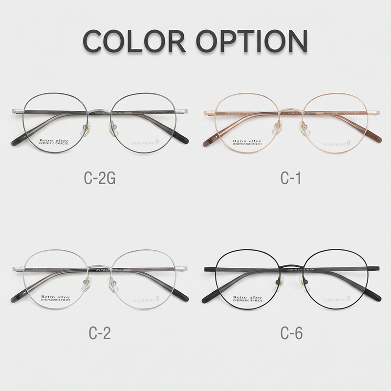 Montures de lunettes en m&eacute;tal LevelNine 8374300003 